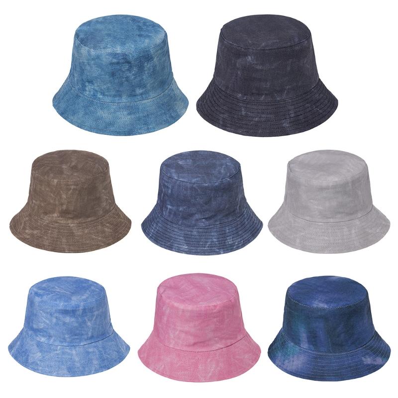 Berets Vintage Washed Denim Bucket Hat Tie-Dye Print Reversible Panama FishermanBerets, Gray
Berets Vintage Washed Denim Bucket Hat Tie-Dye Print Reversible Panama FishermanBerets, Gray