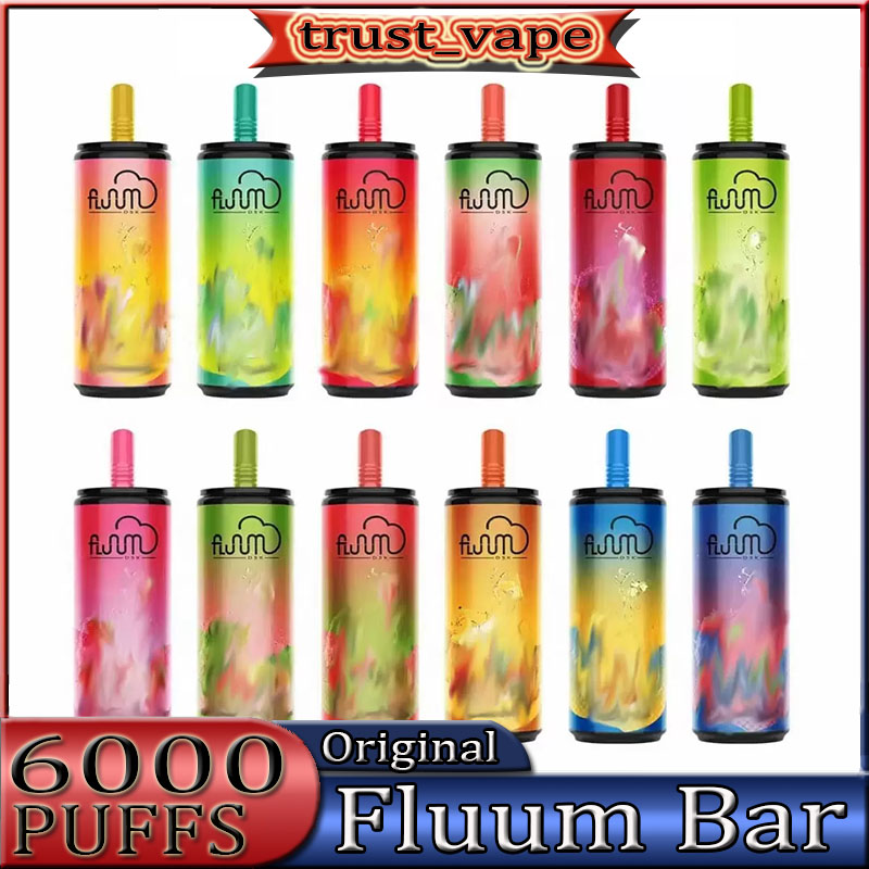 100% Original Fluum bar 6000 Puffs Disposable Electronic Cigarette Starter Kit Strength 5% Vape 15ml 850mAh Battery Rechargeable Coke Model Vape Pen
100% Original Fluum bar 6000 Puffs Disposable Electronic Cigarette Starter Kit Strength 5% Vape 15ml 850mAh Battery Rechargeable Coke Model Vape Pen