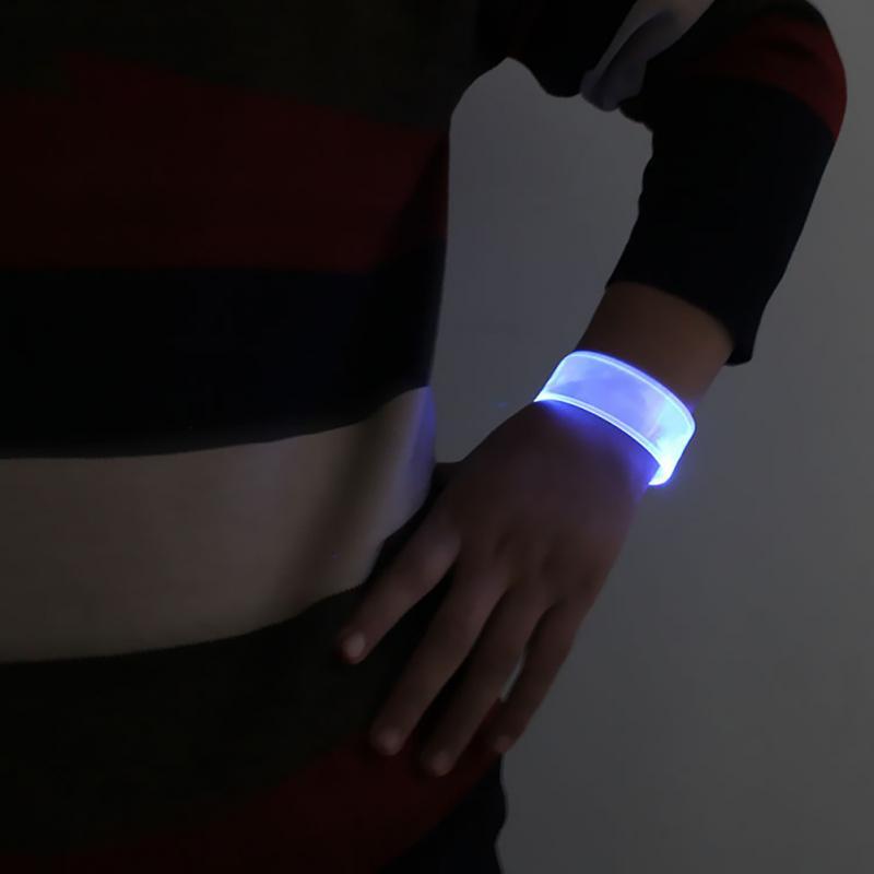 Party Decoration 1pcs LED Luminous Glowing Wrist Candy-Colored Movement Bracelet Light Glow Sticks BraceletsHalloween PropsParty
Party Decoration 1pcs LED Luminous Glowing Wrist Candy-Colored Movement Bracelet Light Glow Sticks BraceletsHalloween PropsParty