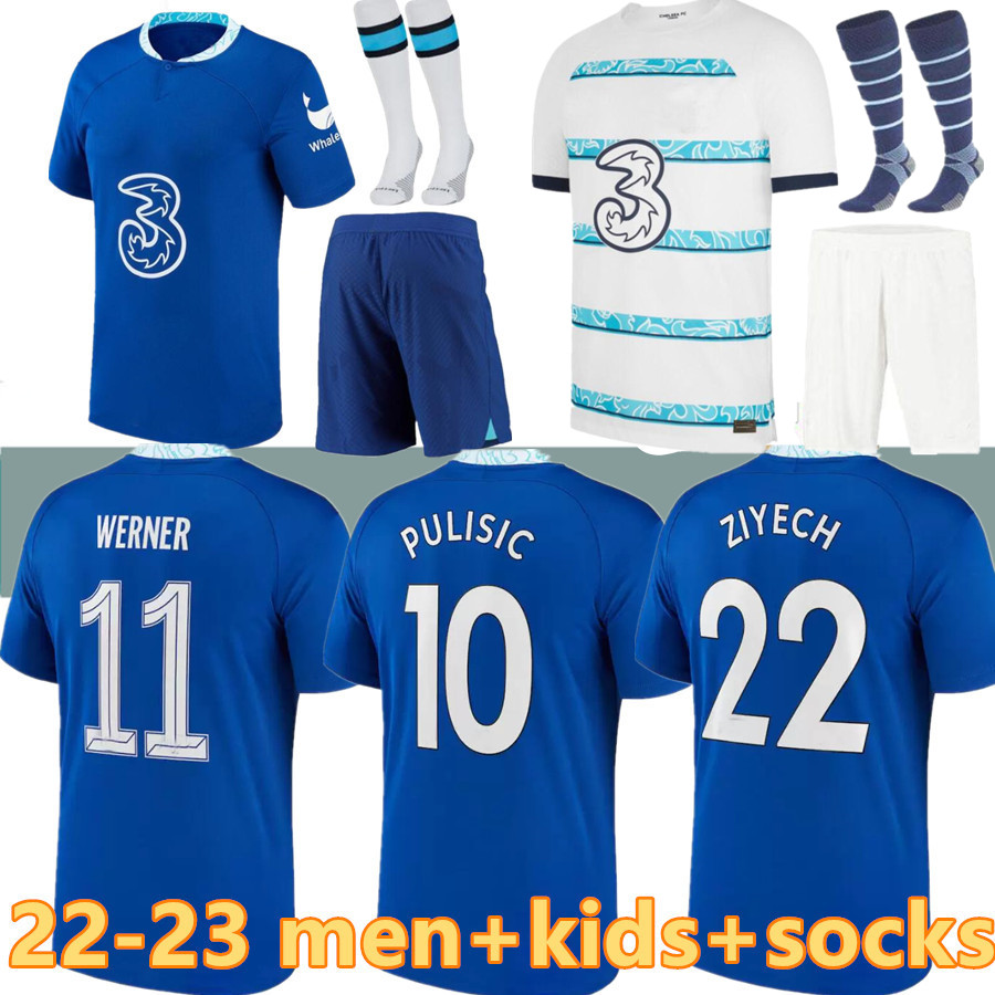 22 23 CFC Soccer Jerseys LUKAKU PULISIC MOUNT HAVERTZ ZIYECH CHILWELL 2022 2023 football shirt men kids set WERNER kits HUDSON ODOI KANTE uniform set socks, 22-23 away
22 23 CFC Soccer Jerseys LUKAKU PULISIC MOUNT HAVERTZ ZIYECH CHILWELL 2022 2023 football shirt men kids set WERNER kits HUDSON ODOI KANTE uniform set socks, 22-23 away