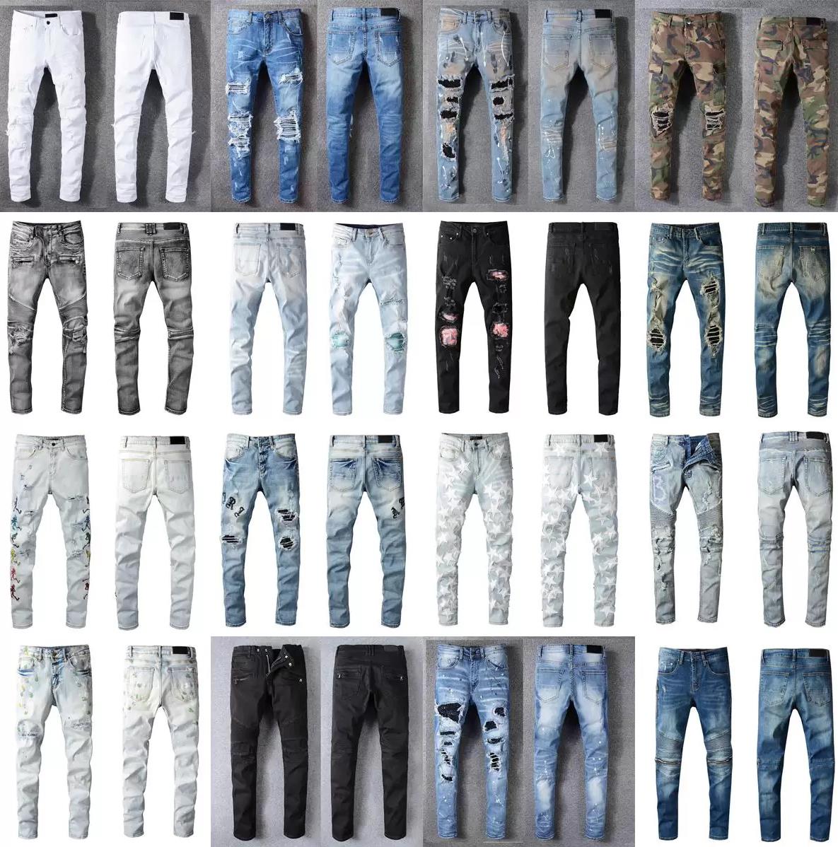 Luxurys Designers Jeans Distressed France Fashion Pierre Straight Men's Biker Hole Stretch Denim Casual Jean Men Skinny Pants Elasticit
Luxurys Designers Jeans Distressed France Fashion Pierre Straight Men's Biker Hole Stretch Denim Casual Jean Men Skinny Pants Elasticit