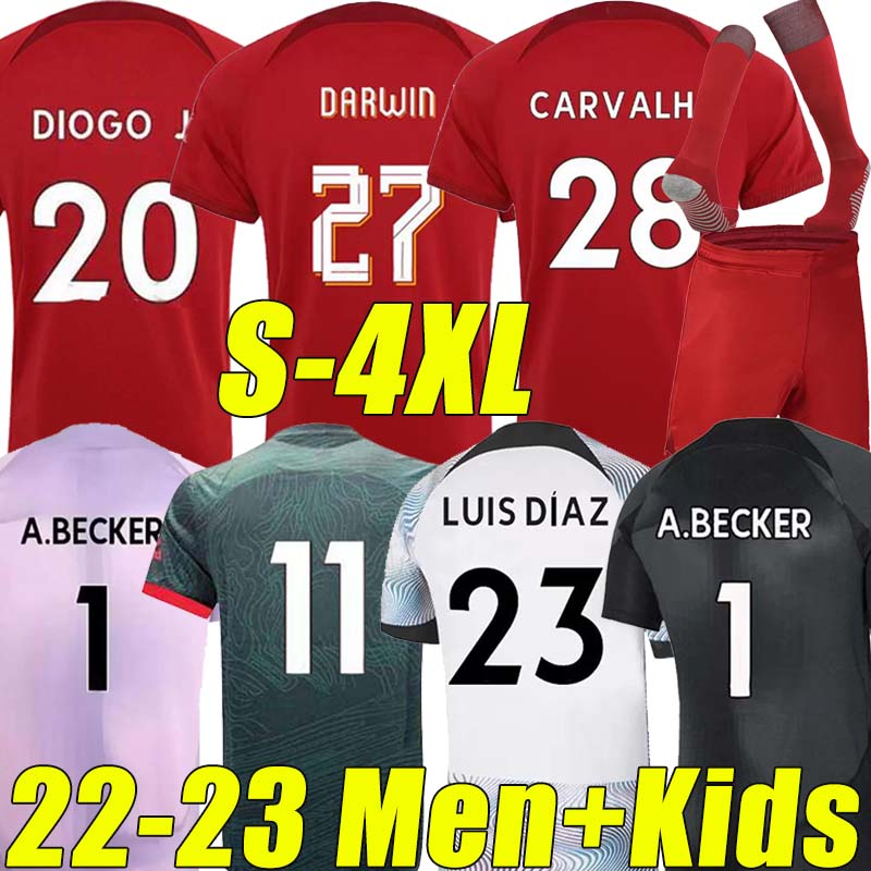4XL Mohamed 22/23 season Soccer jerseys DARWIN 27 fans player version Diogo Luis DIaz Fabio Alexander Arnold 2023 Men Women Kids Kits Socks Full Sets football shirt, Liwupu 22-23 home
4XL Mohamed 22/23 season Soccer jerseys DARWIN 27 fans player version Diogo Luis DIaz Fabio Alexander Arnold 2023 Men Women Kids Kits Socks Full Sets football shirt, Liwupu 22-23 home