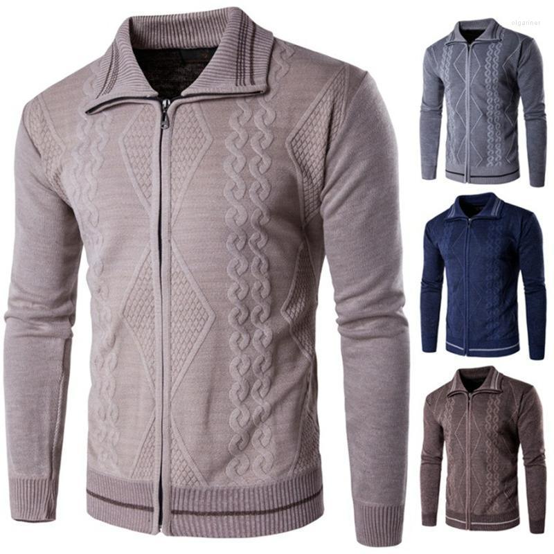 Men's Sweaters Autumn And Winter Men's Long-sleeved Lapel Zipper Cardigan Sweater Casual SweaterMen's Olga22, Beige
Men's Sweaters Autumn And Winter Men's Long-sleeved Lapel Zipper Cardigan Sweater Casual SweaterMen's Olga22, Beige