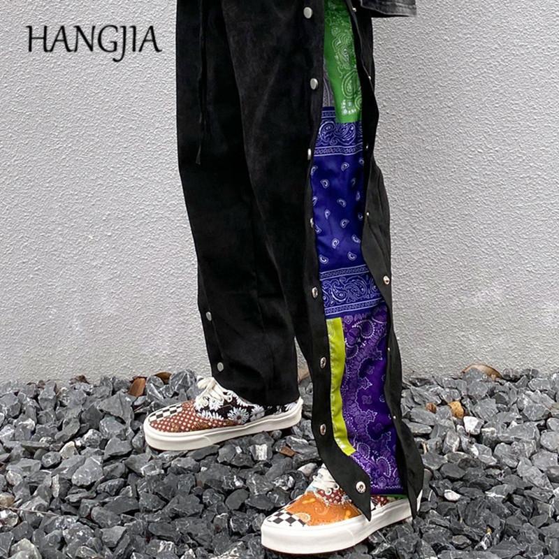 Men's Pants Harajuku Streetwear Side Buttons Split Sweatpant Mens Baggy Trousers Cashew Flowers Ankle Suede Joggers Sweat WomenMen's Heat22, Black
Men's Pants Harajuku Streetwear Side Buttons Split Sweatpant Mens Baggy Trousers Cashew Flowers Ankle Suede Joggers Sweat WomenMen's Heat22, Black