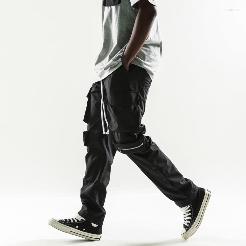 Men' Pants BYBB' DARK Multi-pocket Zipper Cargo Casual Loose Trousers Streetwear Men Techwear Tactical Functional JoggersMen' Hea, Black
Men' Pants BYBB' DARK Multi-pocket Zipper Cargo Casual Loose Trousers Streetwear Men Techwear Tactical Functional JoggersMen' Hea, Black