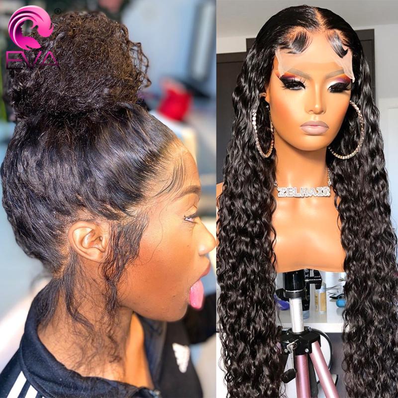 Lace Wigs Eva Glueless Deep Curly Front Wig Pre Plucked 13x6 Brazilian Human Hair With Baby 4x4 Closure, 4x4 closure wig
Lace Wigs Eva Glueless Deep Curly Front Wig Pre Plucked 13x6 Brazilian Human Hair With Baby 4x4 Closure, 4x4 closure wig