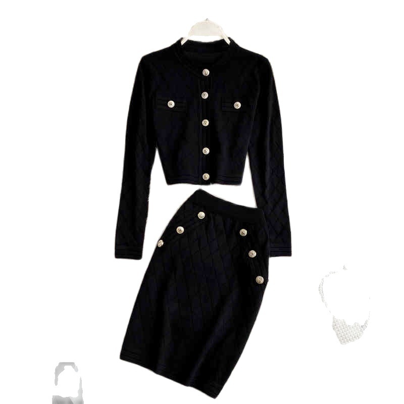 Saia Two Camisola Piec Prta Drss Com Botõs Manga Longa, Conjunto Fminino D Duas Pças D Malha, Moda Outono HDGJ, 2# packing bag
Saia Two Camisola Piec Prta Drss Com Botõs Manga Longa, Conjunto Fminino D Duas Pças D Malha, Moda Outono HDGJ, 2# packing bag
