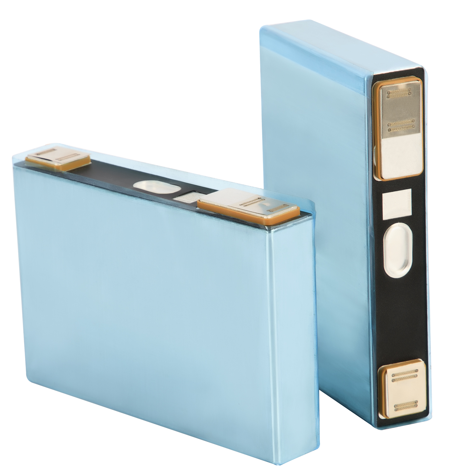 Prismatic Deep cycle Lithium ion 3.7V 50Ah lifepo4 battery cell 100% Original OEM supply with Busbar and bolts