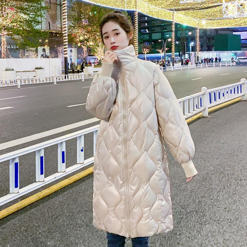 Women' Down & Parkas Winter Glossy Women Korea Stand Collar Cotton Padded Coat Warm Thick Long Outwear Black Loose Casual Jacket
Women' Down & Parkas Winter Glossy Women Korea Stand Collar Cotton Padded Coat Warm Thick Long Outwear Black Loose Casual Jacket