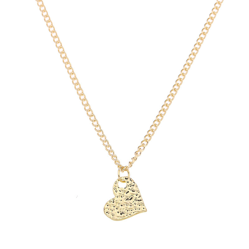 Dogeared Necklace With Gift card I Love You Heart Pendant For women Gold Color Link Fashion Jewelry Gift