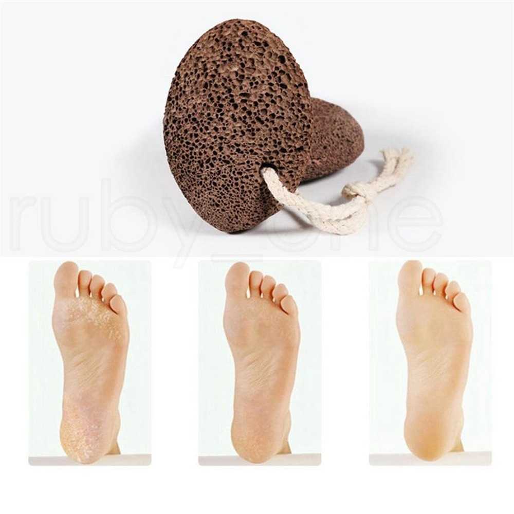 Natural Exfoliator Foot Stone Dead Skin Remover Pumice Stone Feet Care Foot SPA Natural Volcano Pedicure Tool Foot Massager Stone