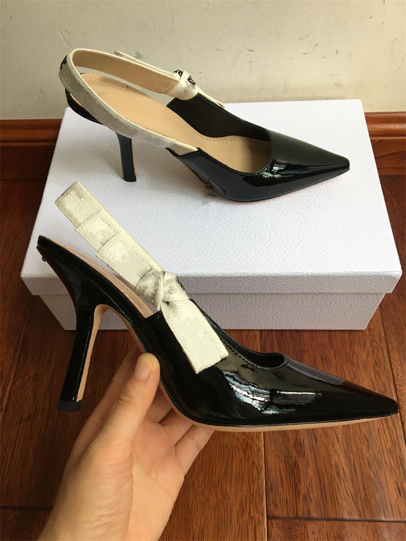 Spring and Autumn Women's High-heeled Sandals Classic Shoes Genuine Leather Paint Leather Technology Cloth Pointed Toe Cap Butterfly Webbing Elastic Band Size 35-42, Apricot
Spring and Autumn Women's High-heeled Sandals Classic Shoes Genuine Leather Paint Leather Technology Cloth Pointed Toe Cap Butterfly Webbing Elastic Band Size 35-42, Apricot