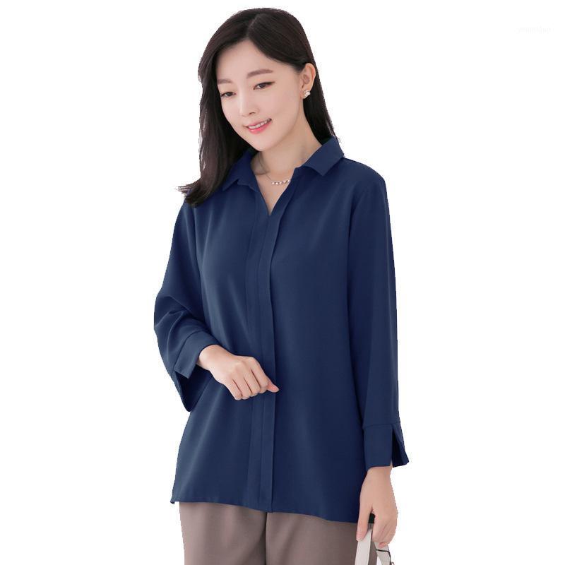 Women's Blouses & Shirts Loose Womens Tops And Spring Plus Size Woman Long Sleeve V Neck Casual Chiffon Blouse Shirt 5Xl 6XL Feminina Blusas, Blue
Women's Blouses & Shirts Loose Womens Tops And Spring Plus Size Woman Long Sleeve V Neck Casual Chiffon Blouse Shirt 5Xl 6XL Feminina Blusas, Blue
