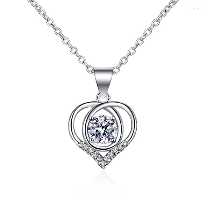Pendant Necklaces Fashion Zircon Necklace Women Korean Style Simple Clavicle Chain Women's Valentine's Day GiftPendant
Pendant Necklaces Fashion Zircon Necklace Women Korean Style Simple Clavicle Chain Women's Valentine's Day GiftPendant