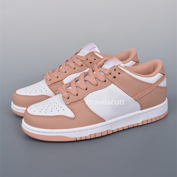 Mens Shoes DUNKS Low Rose Whisper Basketball Shoe Top Quality Sports Sneakers Real Leather Color White/Rose Whisper Size 36-47, Box
Mens Shoes DUNKS Low Rose Whisper Basketball Shoe Top Quality Sports Sneakers Real Leather Color White/Rose Whisper Size 36-47, Box