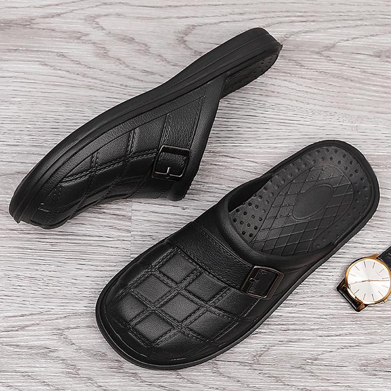 Slippers Men's Summer Casual Breathable Shoes For Men Fashion Beach Water Sandals Black Male OutdoorSlippersSlippers, 802-blue
Slippers Men's Summer Casual Breathable Shoes For Men Fashion Beach Water Sandals Black Male OutdoorSlippersSlippers, 802-blue
