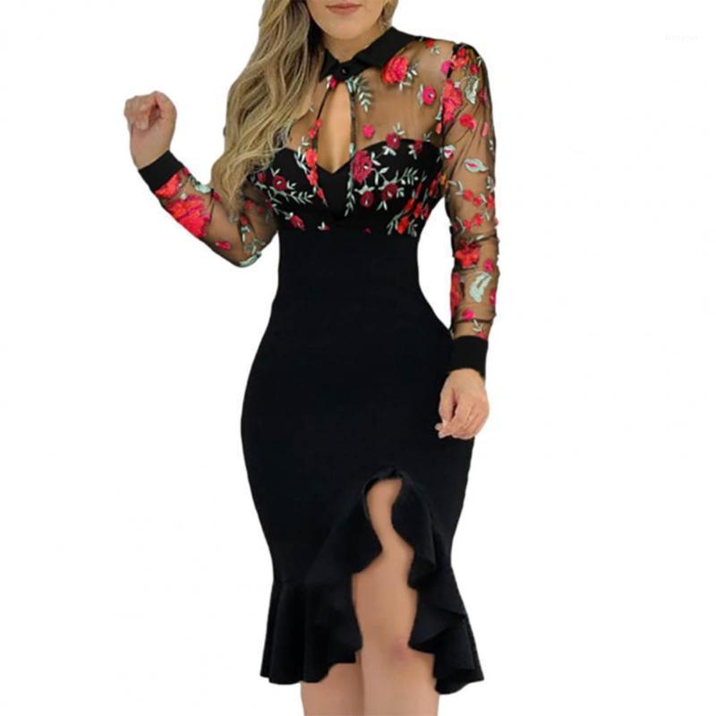 Casual Dresses Elegant Party Dress For Women Embroidery Ruffles Hem Spring Autumn Sequined Flower Pattern Split Wedding Vestidos, Black;gray
Casual Dresses Elegant Party Dress For Women Embroidery Ruffles Hem Spring Autumn Sequined Flower Pattern Split Wedding Vestidos, Black;gray