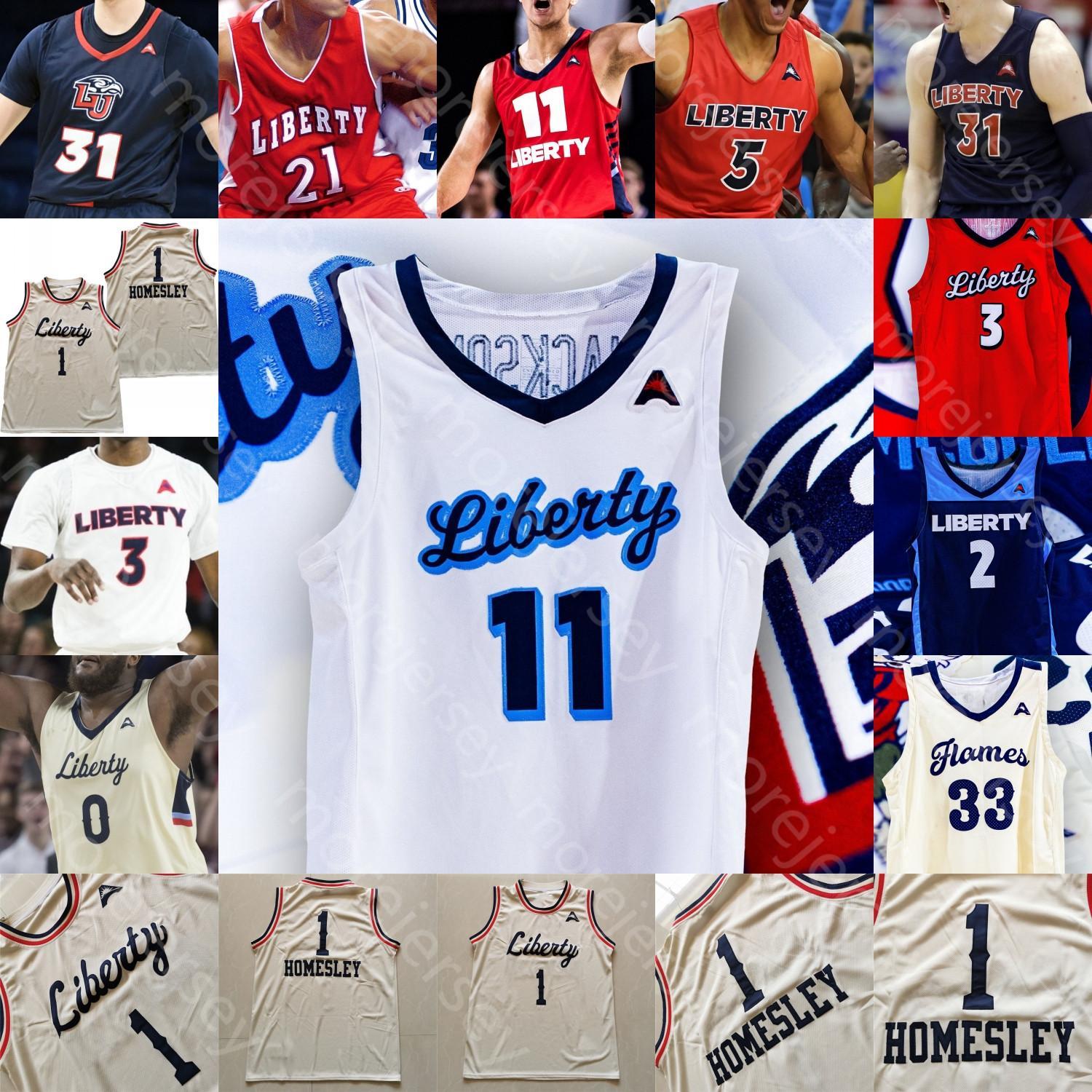 Liberty Flames Basketball Jersey NCAA College Joseph Venzant Keegan McDowell Preston Brody Peebles Drake Dobbs Isiah Warfield Homesley Dariu, Cream 2020
Liberty Flames Basketball Jersey NCAA College Joseph Venzant Keegan McDowell Preston Brody Peebles Drake Dobbs Isiah Warfield Homesley Dariu, Cream 2020