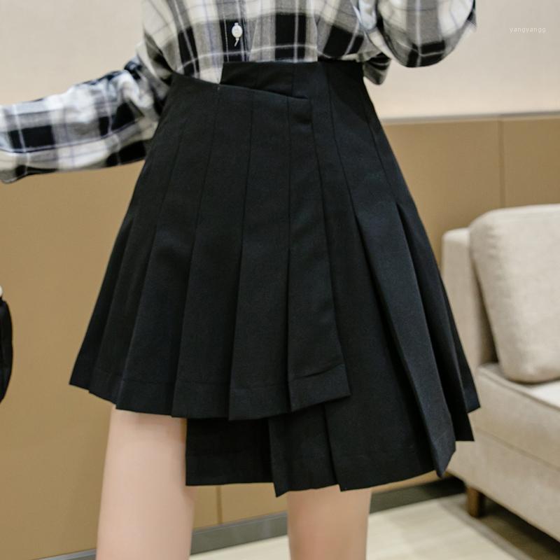 Skirts Vetement Femme 2022 Summer Korean Fashion Casual Elegant All Match Folds High Waist Asymmetrical Pleated For Womens, Black
Skirts Vetement Femme 2022 Summer Korean Fashion Casual Elegant All Match Folds High Waist Asymmetrical Pleated For Womens, Black