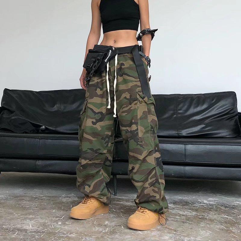 Men' Pants Street Retro Hip-hop Camouflage Wide-leg Overalls Loose Big Pocket Casual Men' Tide Brand PantsMen, Camo
Men' Pants Street Retro Hip-hop Camouflage Wide-leg Overalls Loose Big Pocket Casual Men' Tide Brand PantsMen, Camo