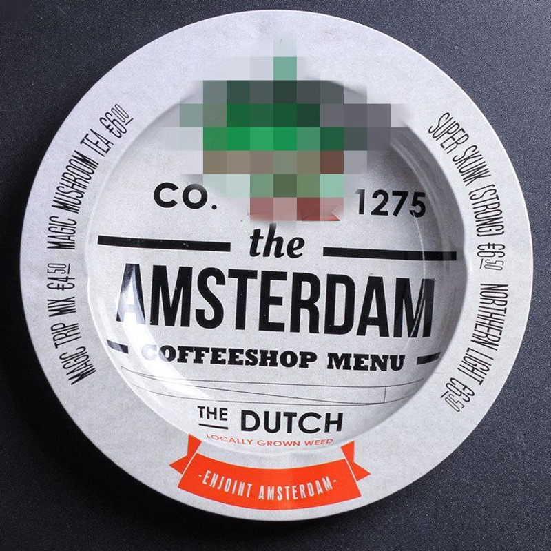 Personality Tinplate Cigar Ashtray Smoke Ash Rolling Tray Creative Portable Tobacco Waking Up Grass Small Storage Trays Pipe Ashtrays Styles
Personality Tinplate Cigar Ashtray Smoke Ash Rolling Tray Creative Portable Tobacco Waking Up Grass Small Storage Trays Pipe Ashtrays Styles