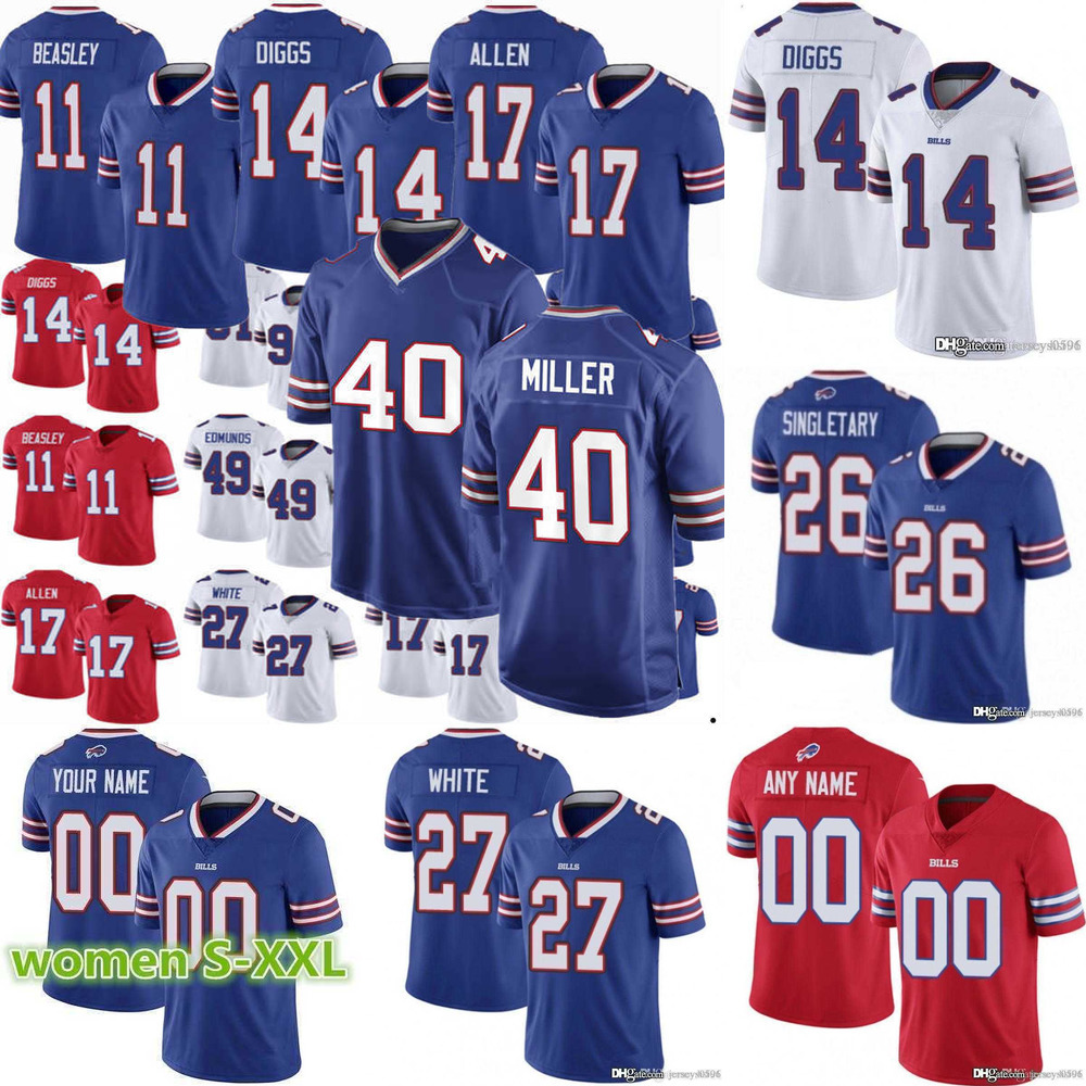 24 Kaiir Elam Custom Buffalo''Bills''men women youth 17 Josh Allen 40 Von Miller 8 O.J. Howard 49 Tremaine Edmunds 11 Cole Beasley Football Jerseys, Color
24 Kaiir Elam Custom Buffalo''Bills''men women youth 17 Josh Allen 40 Von Miller 8 O.J. Howard 49 Tremaine Edmunds 11 Cole Beasley Football Jerseys, Color