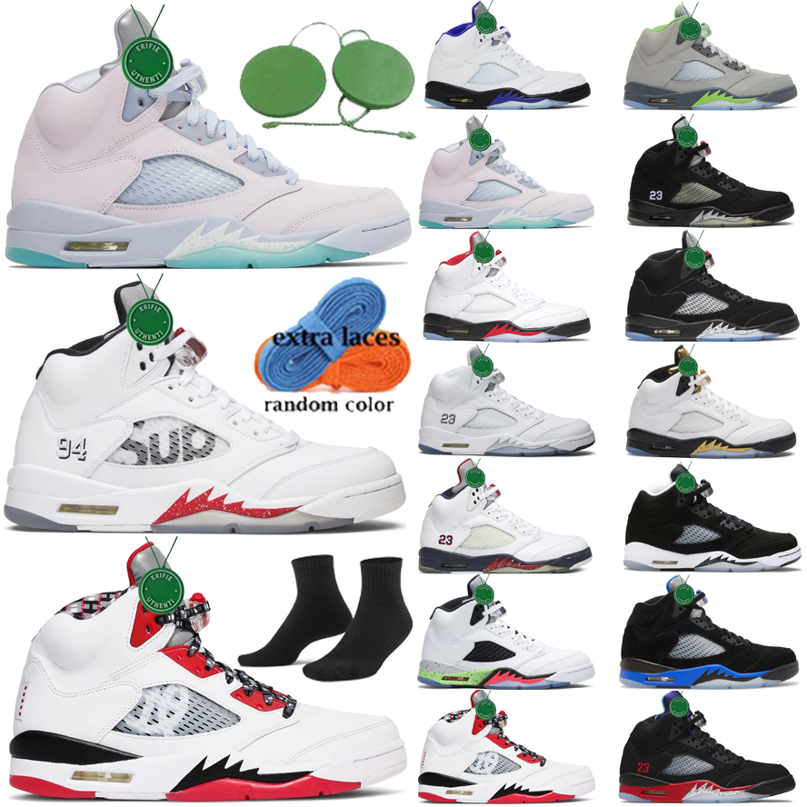 Jumpman 5s off Basketball Shoes 5 Men UNC Raging Bull TOP 3 Black white x Metallic Fire Red Hyper Royal What The Bluebird Oregon Michigan Sports Sneakers eur 40-47, Color # 23
Jumpman 5s off Basketball Shoes 5 Men UNC Raging Bull TOP 3 Black white x Metallic Fire Red Hyper Royal What The Bluebird Oregon Michigan Sports Sneakers eur 40-47, Color # 23