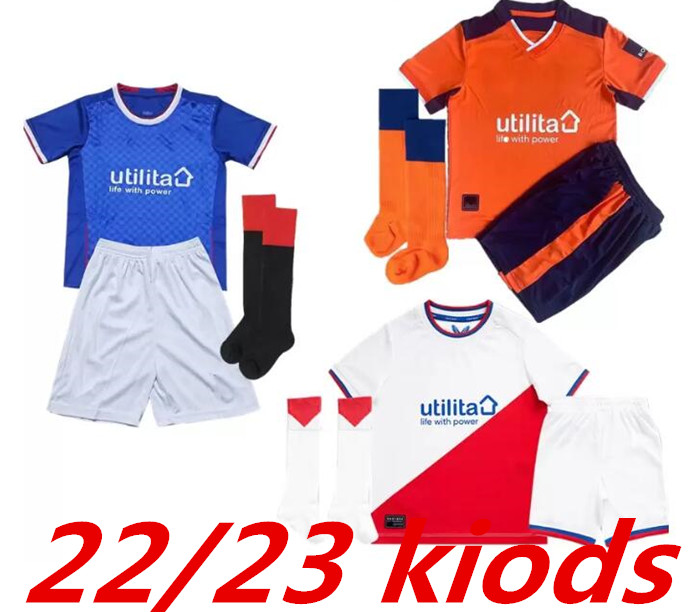 22 23 Rangers home away third kids kit socks Soccer Jerseys 2022 2023 150th Anniversary TRAINING TEE DEFOE BARKER MORELOS 2021 full sets Jersey Football child boy 999, Purple
22 23 Rangers home away third kids kit socks Soccer Jerseys 2022 2023 150th Anniversary TRAINING TEE DEFOE BARKER MORELOS 2021 full sets Jersey Football child boy 999, Purple
