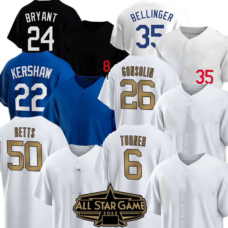 Los 50 Mookie Betts Angeles Baseball Jerseys Dodgers 22 Clayton Kershaw Trea Turner Cody Bellinger Julio Urias 2022 all STAR Jersey 26 Gonsolin Walker Buehler, Men(d qi)
Los 50 Mookie Betts Angeles Baseball Jerseys Dodgers 22 Clayton Kershaw Trea Turner Cody Bellinger Julio Urias 2022 all STAR Jersey 26 Gonsolin Walker Buehler, Men(d qi)