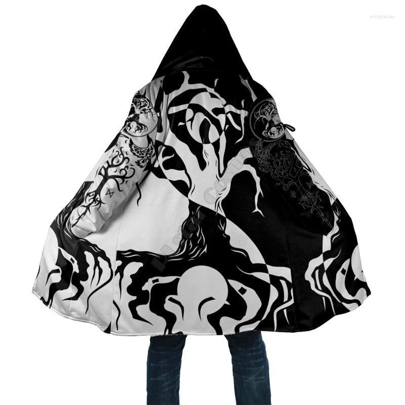 Men' Wool & Blends Viking Style Cloak Ying Yang Tree 3D Printed Hoodie Men Women Winter Fleece Wind Breaker Warm Viol22
Men' Wool & Blends Viking Style Cloak Ying Yang Tree 3D Printed Hoodie Men Women Winter Fleece Wind Breaker Warm Viol22