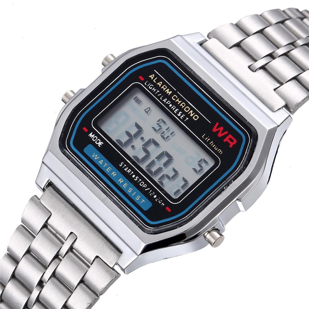 Women Men Unisex Watch Gold Silver Black Vintage Led Digital Sports Military Wristwatches Electronic Present Male
Women Men Unisex Watch Gold Silver Black Vintage Led Digital Sports Military Wristwatches Electronic Present Male