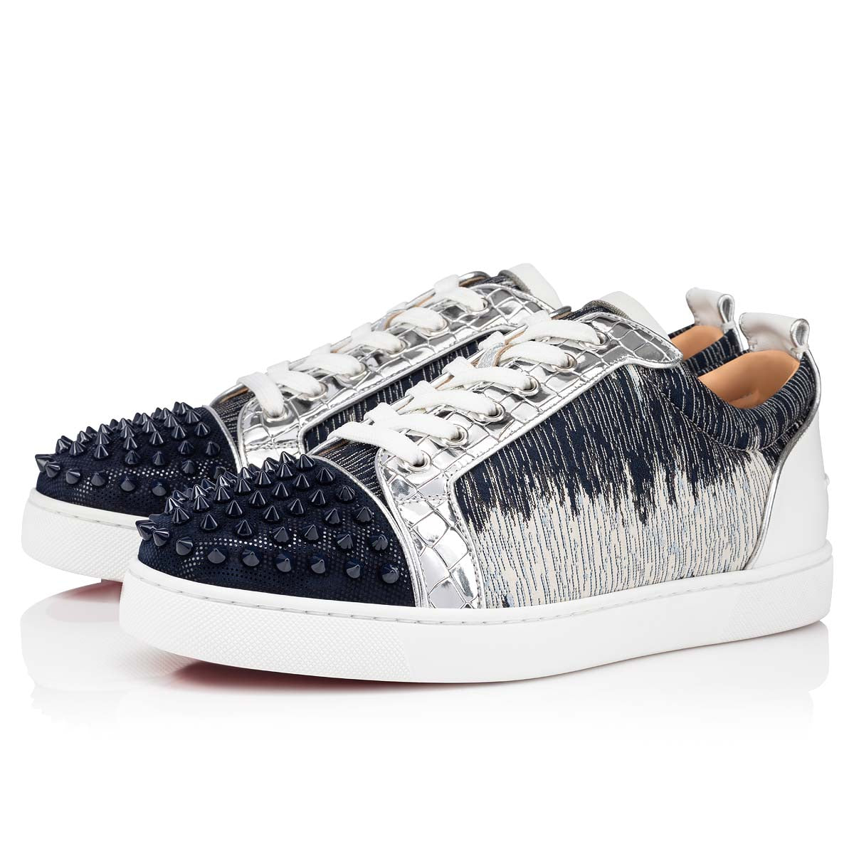 Red bottoms sneaker mens shoes Junior Spikes Orlato low-top trainers red rubber sole platform lace up sports skate black spiked 35-47 box, 119
Red bottoms sneaker mens shoes Junior Spikes Orlato low-top trainers red rubber sole platform lace up sports skate black spiked 35-47 box, 119