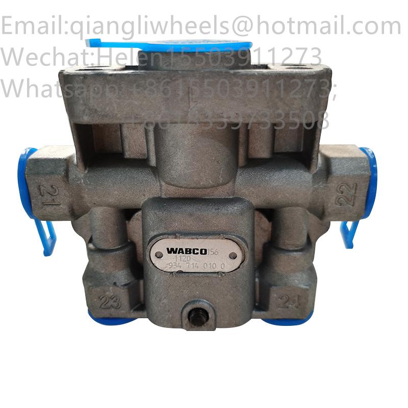 Parts Car Accessories Yutong Bus Four Circuit Protection Valve OEM NO.:9347136556 Use For Passenger Coach Zhongtong Higer Yong M
Parts Car Accessories Yutong Bus Four Circuit Protection Valve OEM NO.:9347136556 Use For Passenger Coach Zhongtong Higer Yong M