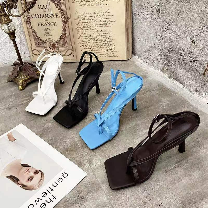 White Square toe Heel Sandals OP48 for Women 2022 Summer fashion sexy versatile Roman toe strap black red stiletto heels, Customize
White Square toe Heel Sandals OP48 for Women 2022 Summer fashion sexy versatile Roman toe strap black red stiletto heels, Customize