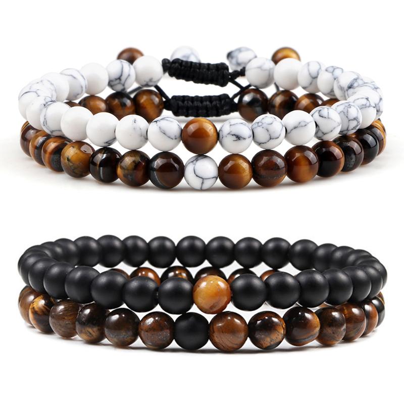 Beaded, Strands 2pcs/Set Couples Distance Bracelets Natural Tiger Eye Stone Beaded Bangles Women Men Energy Elastic Malachite Jewelry
Beaded, Strands 2pcs/Set Couples Distance Bracelets Natural Tiger Eye Stone Beaded Bangles Women Men Energy Elastic Malachite Jewelry