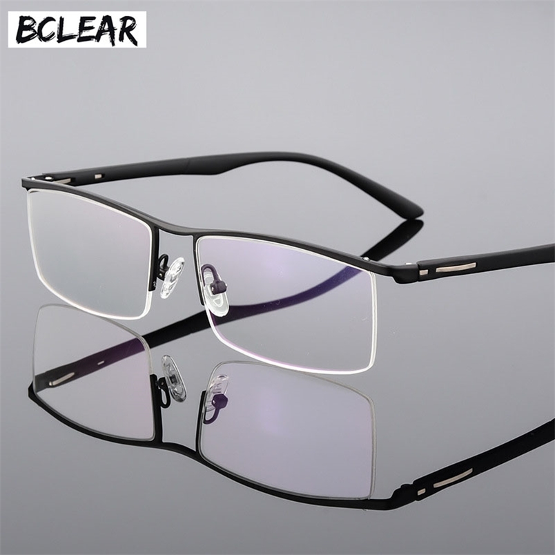 BCLEAR Arrival Highend Business Mens Eyeglasses Frame Unique Temple Design Alloy Half Rim Spectacle Eyewear 220615
BCLEAR Arrival Highend Business Mens Eyeglasses Frame Unique Temple Design Alloy Half Rim Spectacle Eyewear 220615