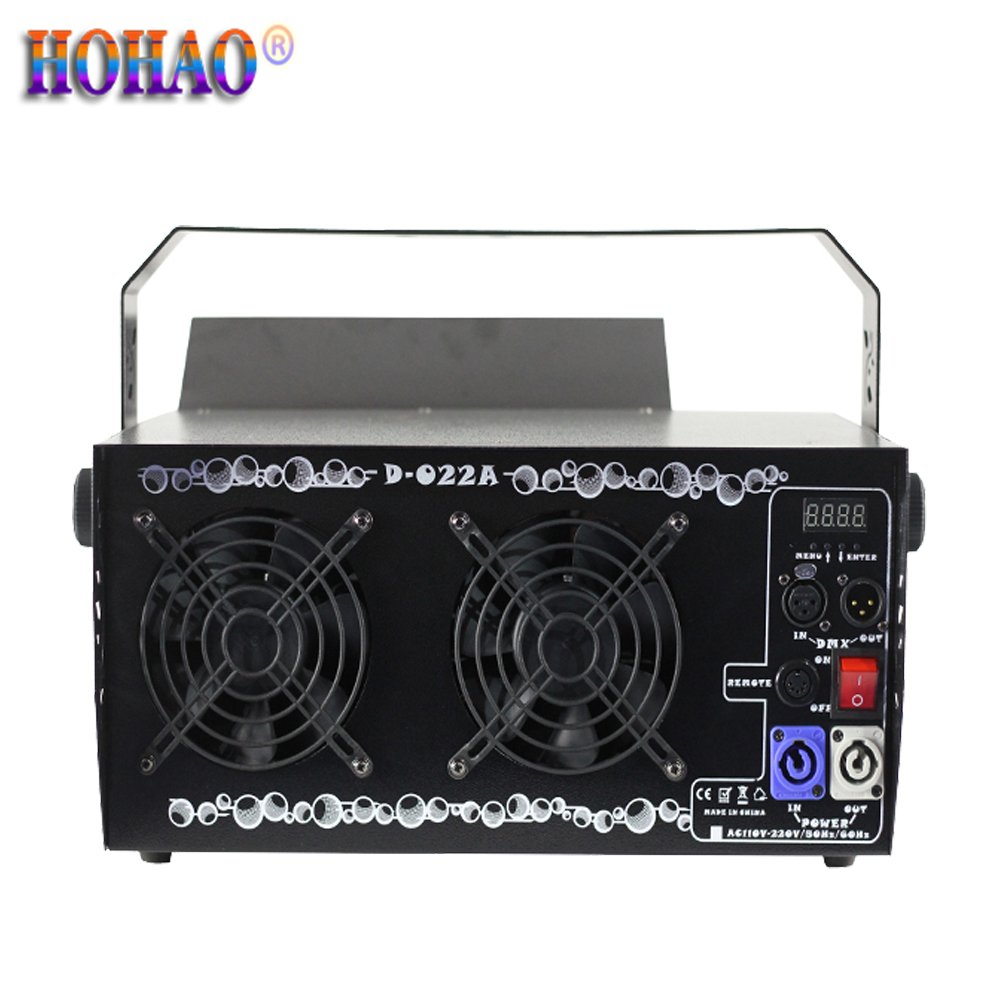 100W Low-Power Hanging Stage Bubble Machine DMX512 Wire-Controlled Remote Control Stage Special Effects Equipment For Disco Nightculb Dj Show