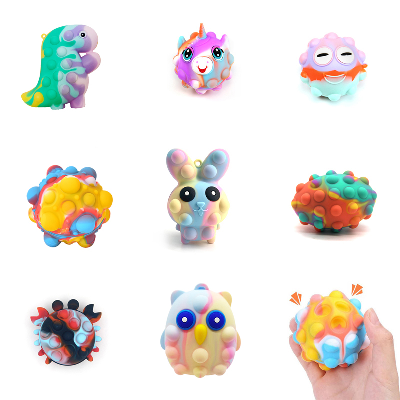 Fidget Ball Toys, 3D Squeeze Balls BPA Free Food Grade Silicone Sensory Toy Stress Balls for Kids Adults Elderly, Easter Basket Stuffers
Fidget Ball Toys, 3D Squeeze Balls BPA Free Food Grade Silicone Sensory Toy Stress Balls for Kids Adults Elderly, Easter Basket Stuffers