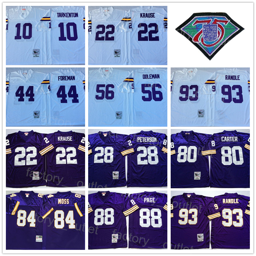Throwback Football Mitchell and Ness 10 Fran Tarkenton Jersey 75th 22 Paul Krause 28 Adrian Peterson 44 Chuck Foreman 80 Cris Carter 88 Alan Page 93 John Randle ncaa, Purple
Throwback Football Mitchell and Ness 10 Fran Tarkenton Jersey 75th 22 Paul Krause 28 Adrian Peterson 44 Chuck Foreman 80 Cris Carter 88 Alan Page 93 John Randle ncaa, Purple