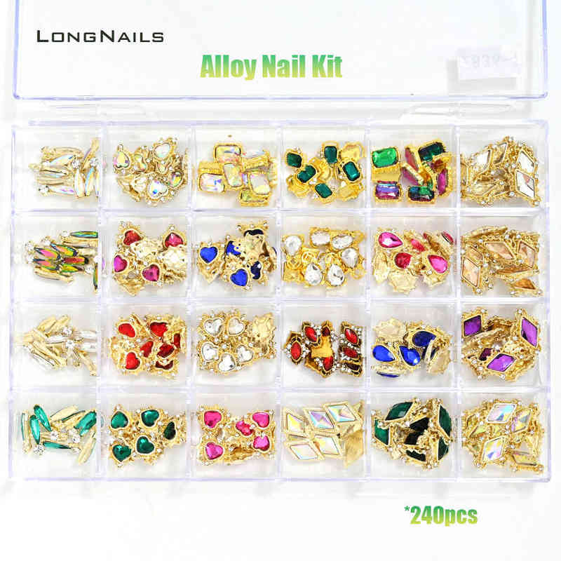 Nail Art Decorations 24*5 10pcs Alloy Kit Luxury-Design Japanese Jewelry Charms Rivet Dasiy Bowknot Diamond 3D Decors Gems Acces 3-10mm 0426
Nail Art Decorations 24*5 10pcs Alloy Kit Luxury-Design Japanese Jewelry Charms Rivet Dasiy Bowknot Diamond 3D Decors Gems Acces 3-10mm 0426