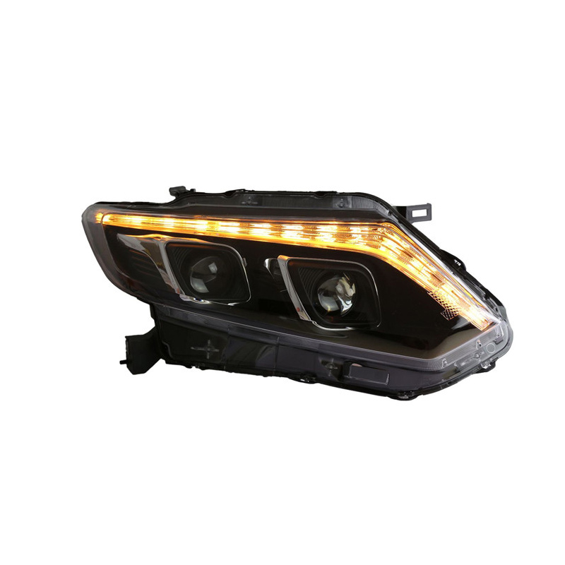 All LED Lights For Nissan X-trail LED Headlight 20 14-17 DRL Turn Signal High Beam Angel Eye Projector Lens