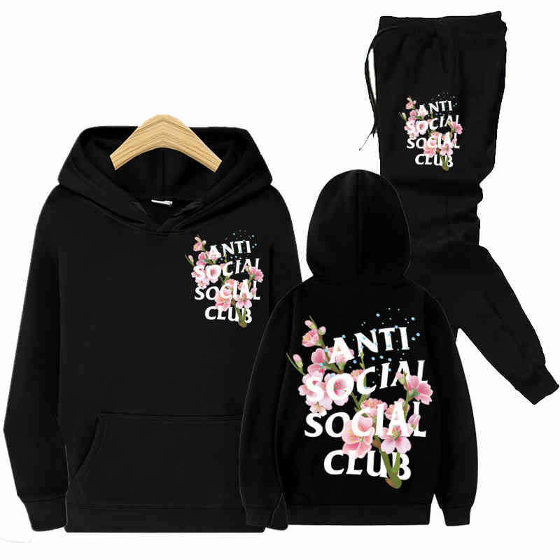 New ASSC anti social club couple' Pullover men' hooded loose and trendy suit, Pink
New ASSC anti social club couple' Pullover men' hooded loose and trendy suit, Pink