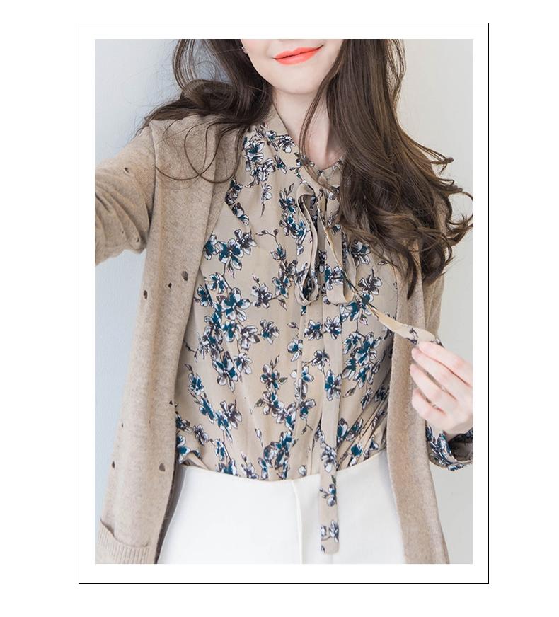 Women' Blouses & Shirts Bow Floral Chiffon Shirt Female Design Sense Niche Blouse Bottoming Autumn And WinterWomen, Beige
Women' Blouses & Shirts Bow Floral Chiffon Shirt Female Design Sense Niche Blouse Bottoming Autumn And WinterWomen, Beige