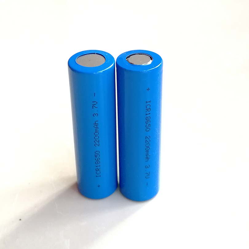 18650 Battery 2200mAh Rechargable Lithium Batteries Factory wholesale 100% High Quality 5pcs per lot