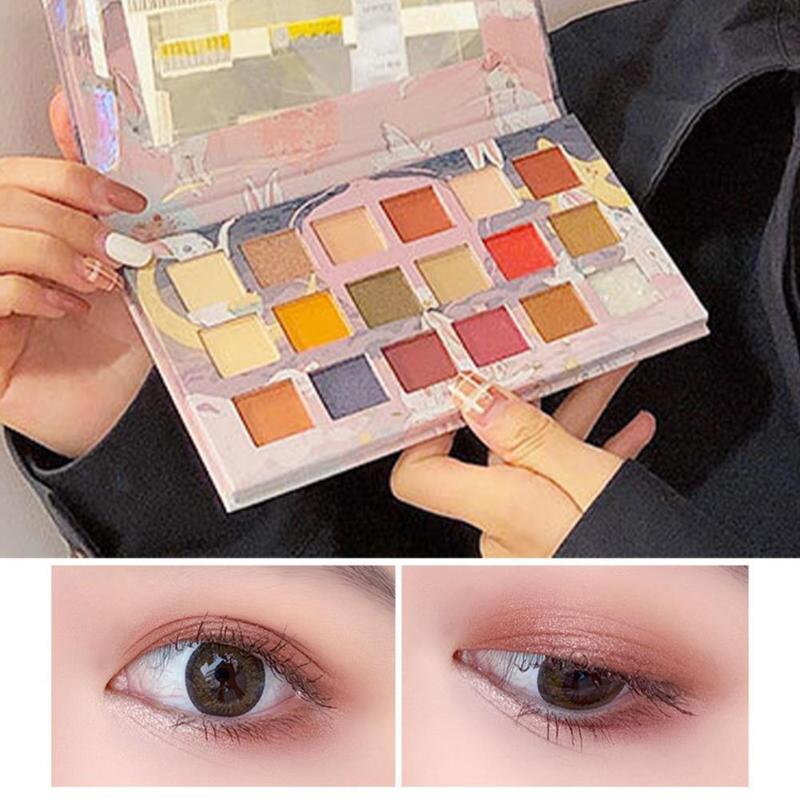 Eye Shadow Colors Glitter Eyeshadow Palette Lightweight Portable Plate Waterproof Long-lasting Makeup Powder For WomenEye, Multicolor
Eye Shadow Colors Glitter Eyeshadow Palette Lightweight Portable Plate Waterproof Long-lasting Makeup Powder For WomenEye, Multicolor