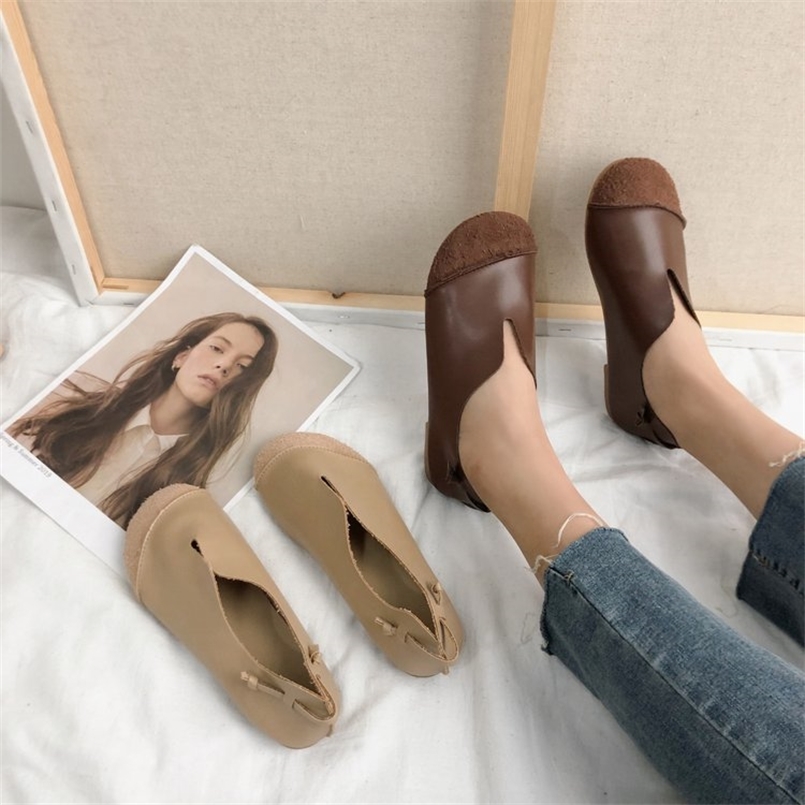 Mori girl retro Literary shallow flat shoes soft bottom wild breathable casual womens single shoes 220615, Beige
Mori girl retro Literary shallow flat shoes soft bottom wild breathable casual womens single shoes 220615, Beige