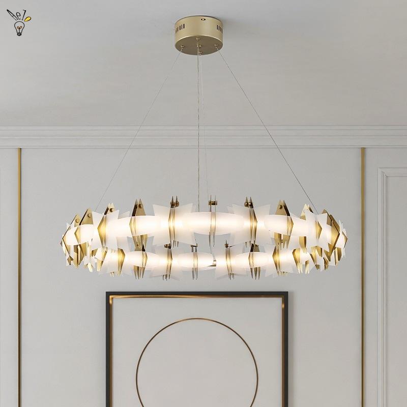Pendant Lamps Modern Designer Led Lights Acrylic Simplicity Ring Hanging Light Living Bedroom Lighting Fixtures Suspension Luminaire
Pendant Lamps Modern Designer Led Lights Acrylic Simplicity Ring Hanging Light Living Bedroom Lighting Fixtures Suspension Luminaire