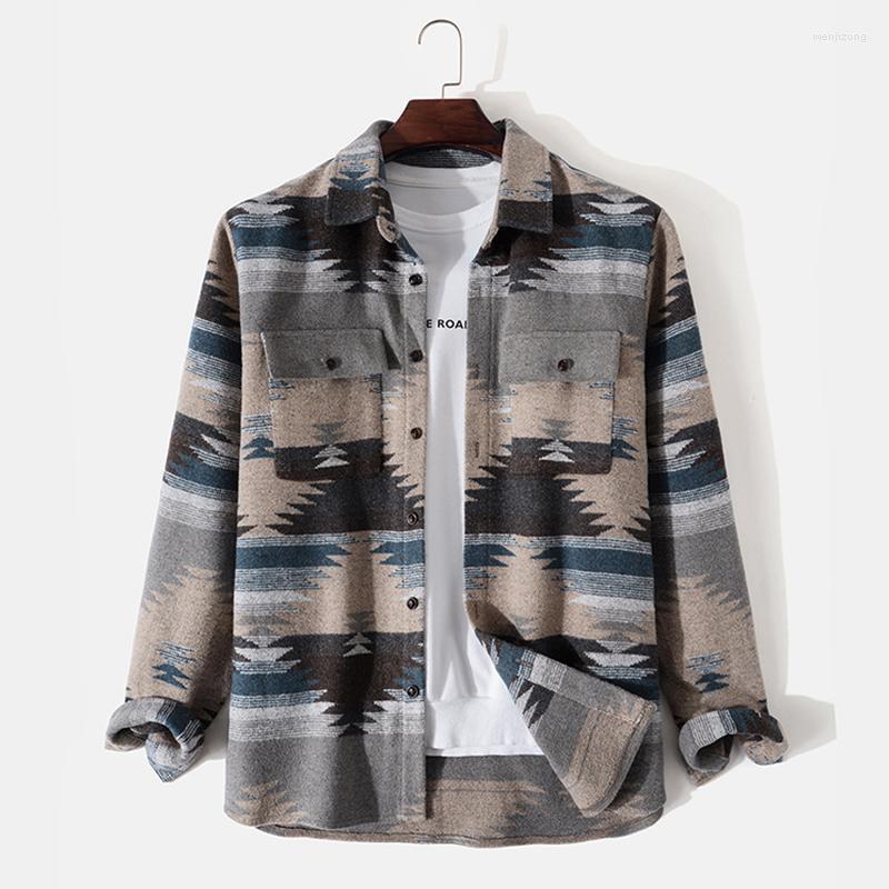 Men' Jackets Woolen Jacket Fashion Lapel Printing Casual 2022 Autumn And Winter, Gray
Men' Jackets Woolen Jacket Fashion Lapel Printing Casual 2022 Autumn And Winter, Gray