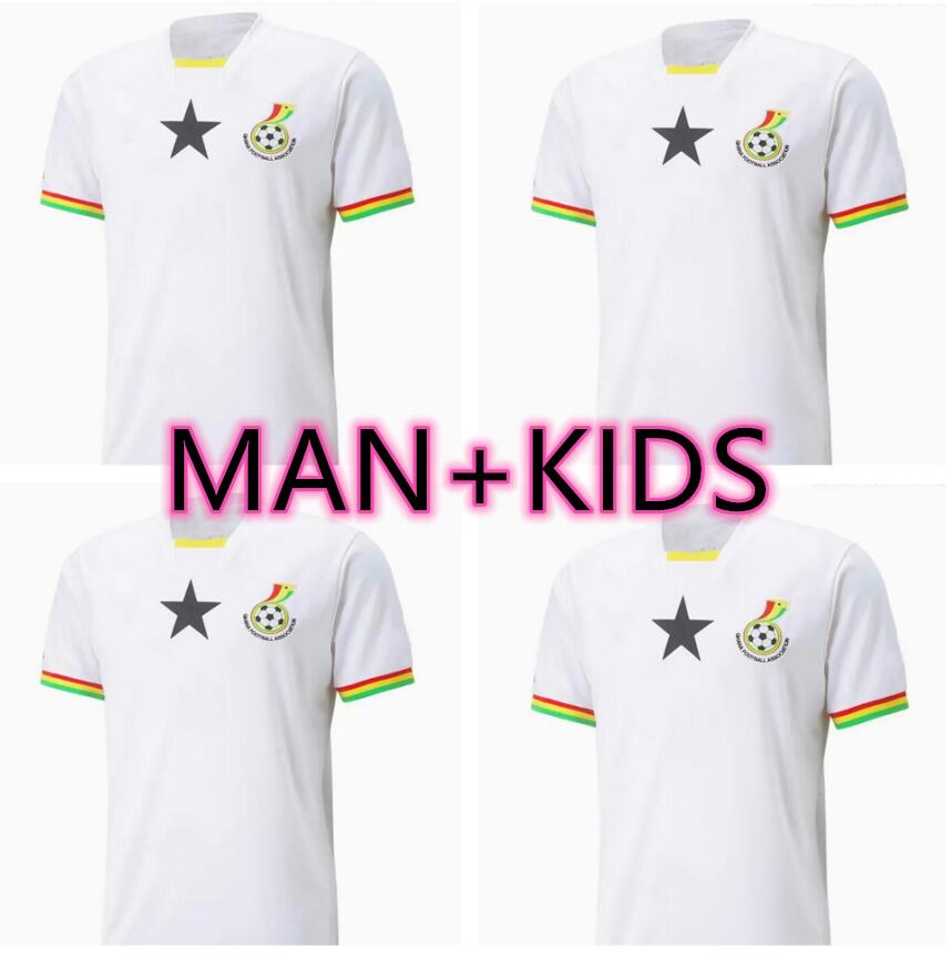2022 2023 Ghana Soccer Jerseys National Team CUP THOMAS Djiku Afena SCHLUPP J.AYEW KUDUS Baba Home White Away 21 22 23 Amartey Football Shirt WORLD men kids kit camiseta
2022 2023 Ghana Soccer Jerseys National Team CUP THOMAS Djiku Afena SCHLUPP J.AYEW KUDUS Baba Home White Away 21 22 23 Amartey Football Shirt WORLD men kids kit camiseta