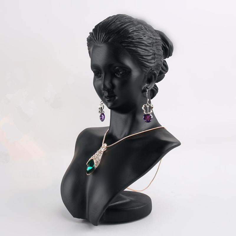 Jewelry Pouches, Bags Black Resin 3D Mannequin BUST Lady Figure Display Necklace Earring
Jewelry Pouches, Bags Black Resin 3D Mannequin BUST Lady Figure Display Necklace Earring